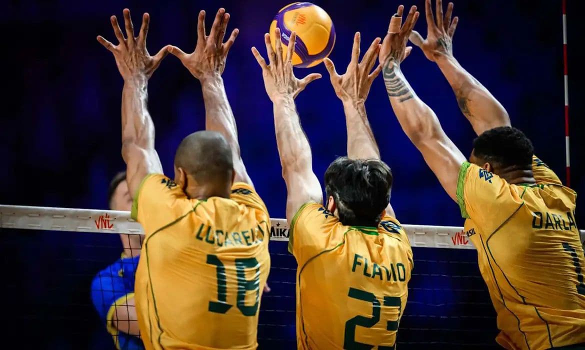 Vôlei: Brasil enfrenta Itália na Liga das Nações buscando reabilitação