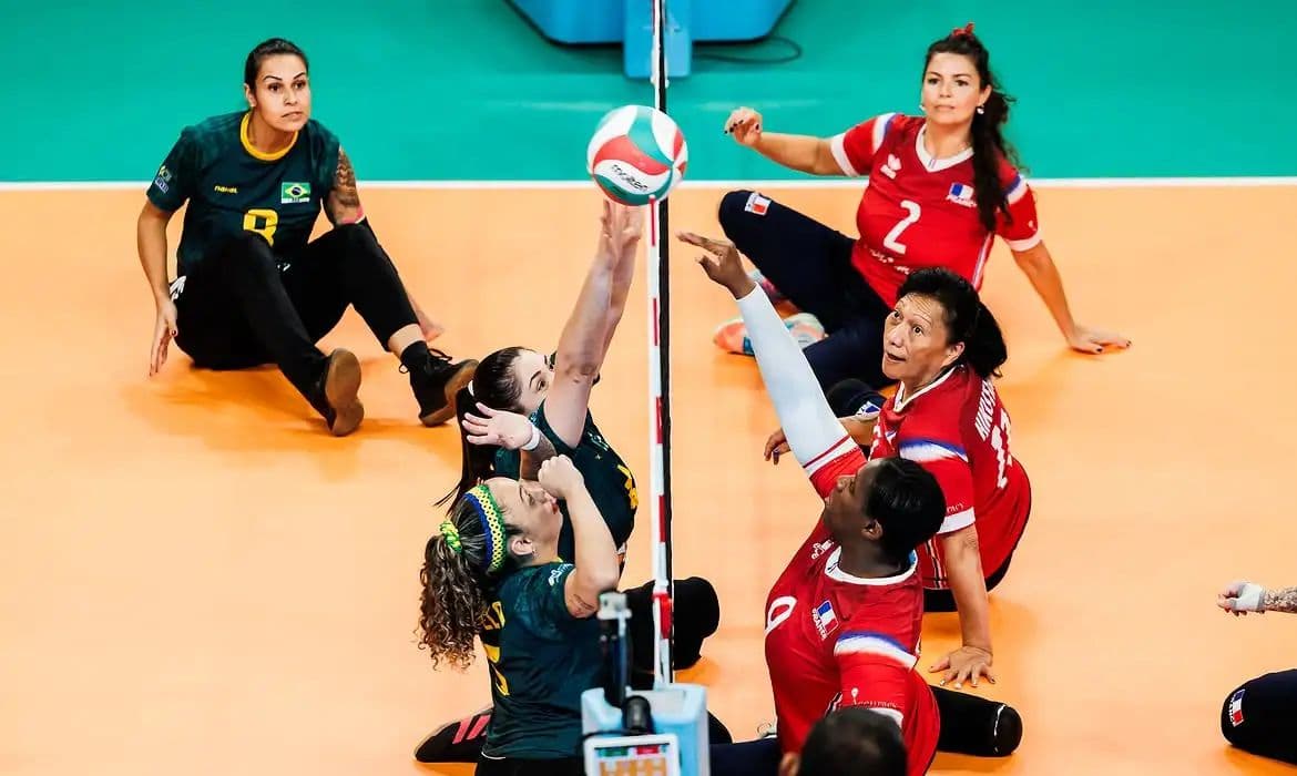 Brasil busca classificação nas oitavas do Mundial de Vôlei Sentado