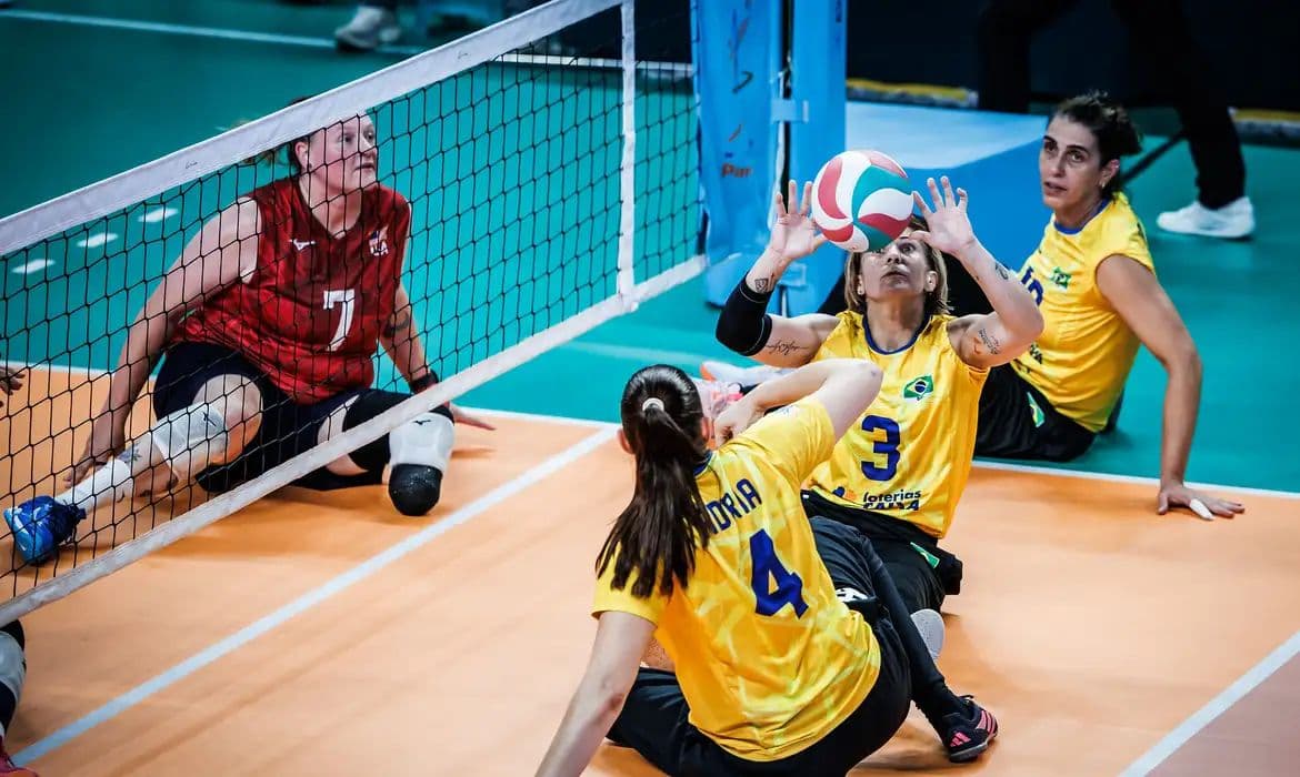 Seleção feminina de vôlei sentado é vice-campeã mundial na China