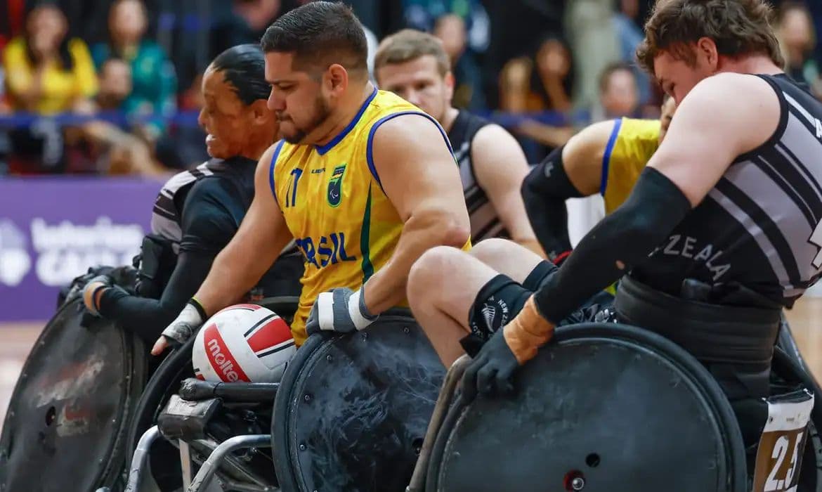 Brasil encerra Mundial de Rúgbi em cadeira de rodas na 11ª posição