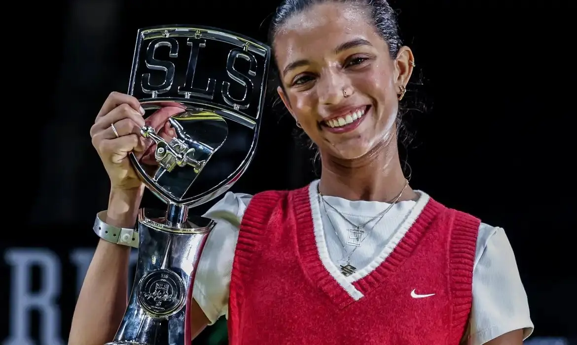 Rayssa Leal vence etapa da Liga Internacional de Skate em SP