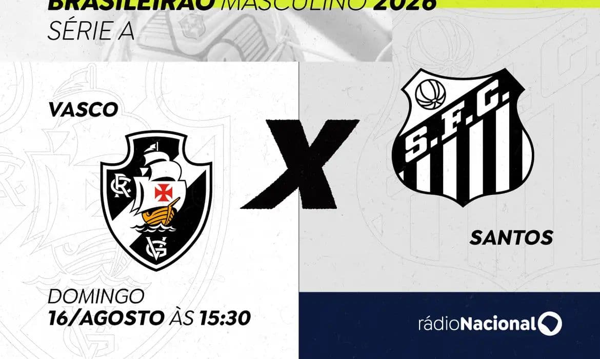 Vasco e Santos duelam em confronto direto pelo Brasileirão