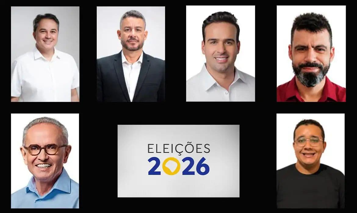 Eleições 2024: Confira os seis candidatos ao governo da Paraíba