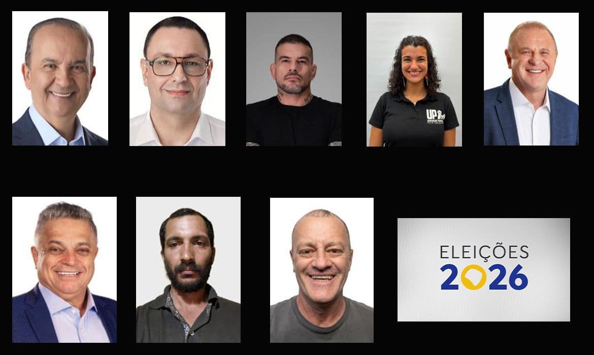 Eleições 2024: Conheça os oito candidatos ao governo de Santa Catarina