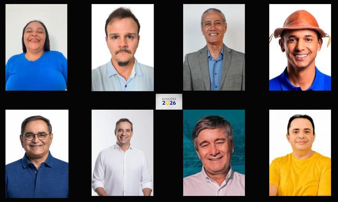 Eleições 2024: Conheça os oito candidatos ao governo do Rio Grande do Norte