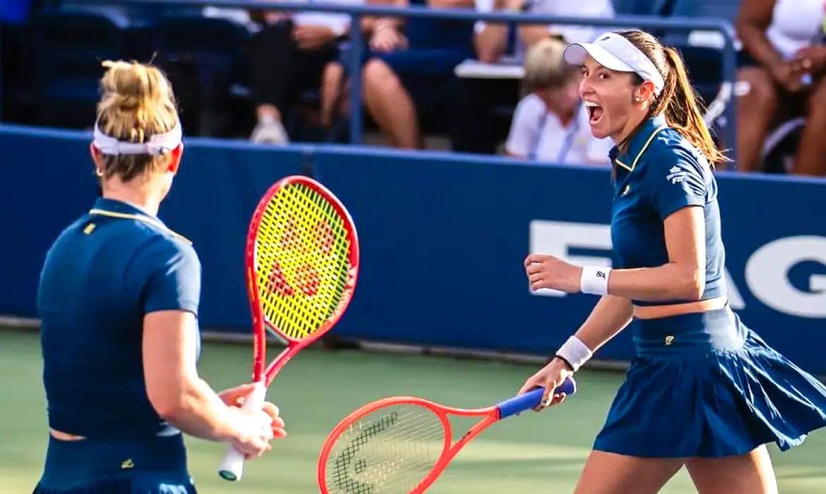 Luisa Stefani busca vaga na final de duplas do US Open