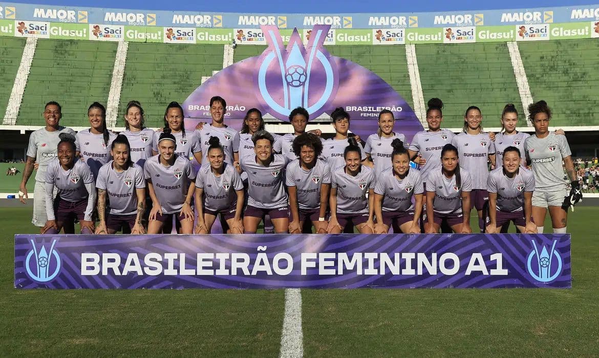 São Paulo garante vaga na final do Brasileirão Feminino