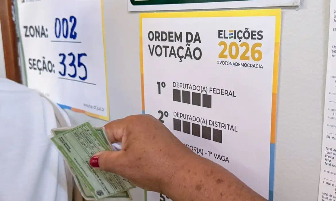 Acompanhe a apuração das Eleições 2026 em tempo real