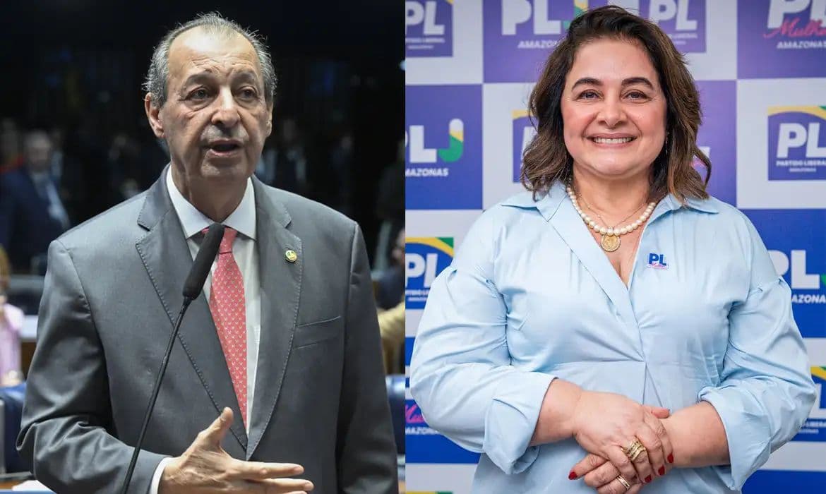 Amazonas: Aziz e Maria do Carmo em disputa pelo governo no segundo turno