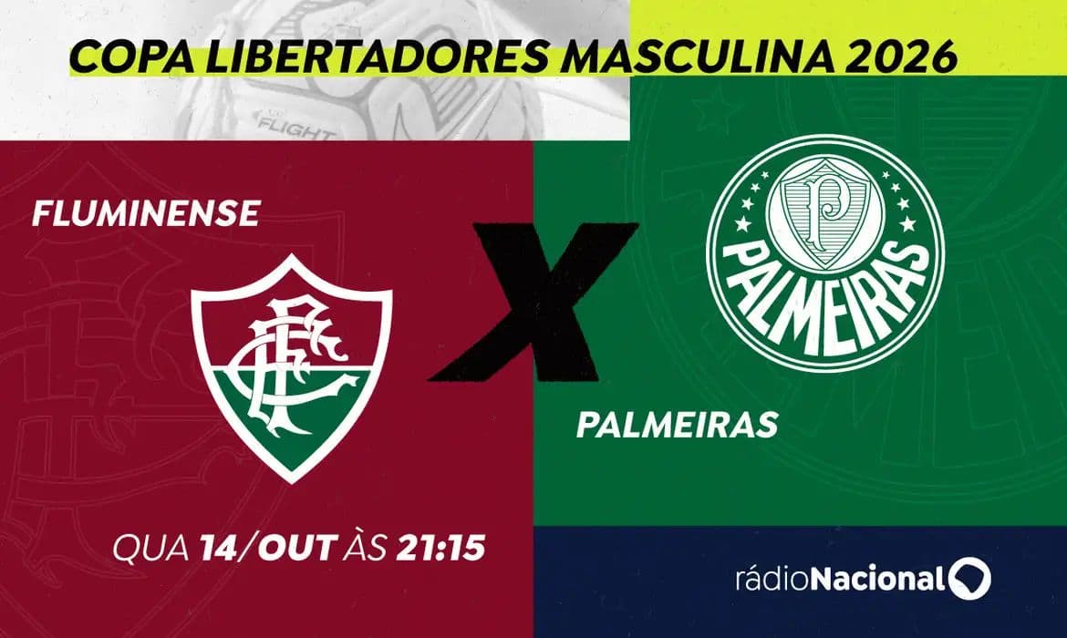 Fluminense e Palmeiras se enfrentam pela semifinal da Libertadores
