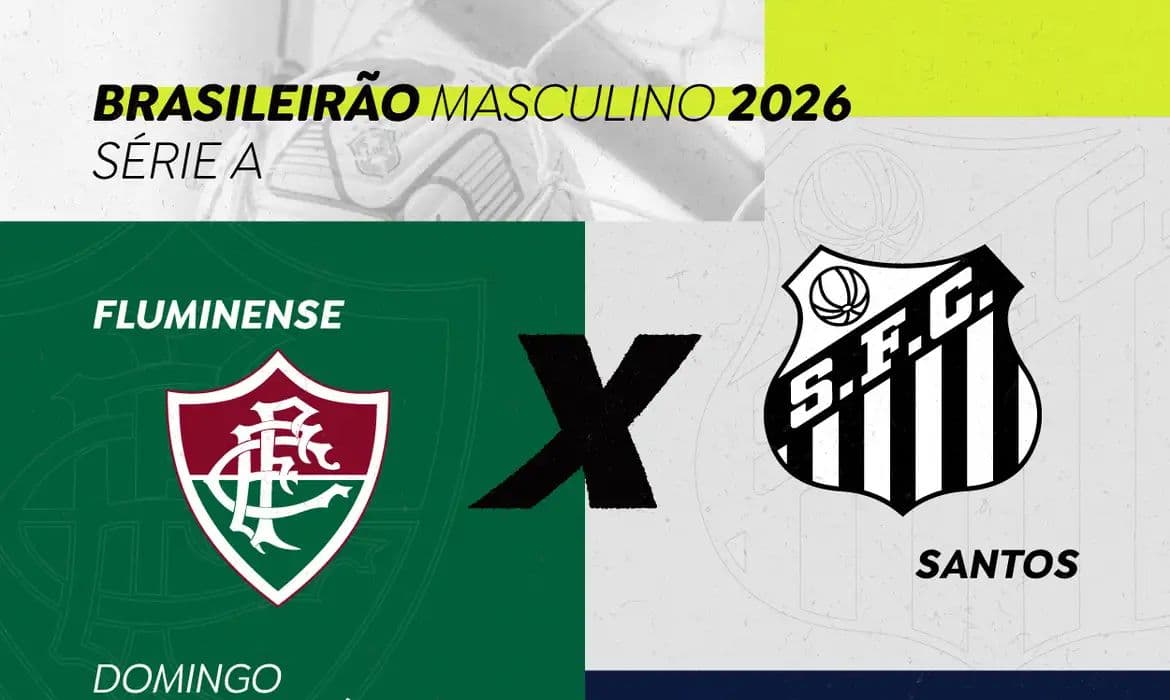 Fluminense e Santos se enfrentam pelo Brasileirão 2026 neste domingo