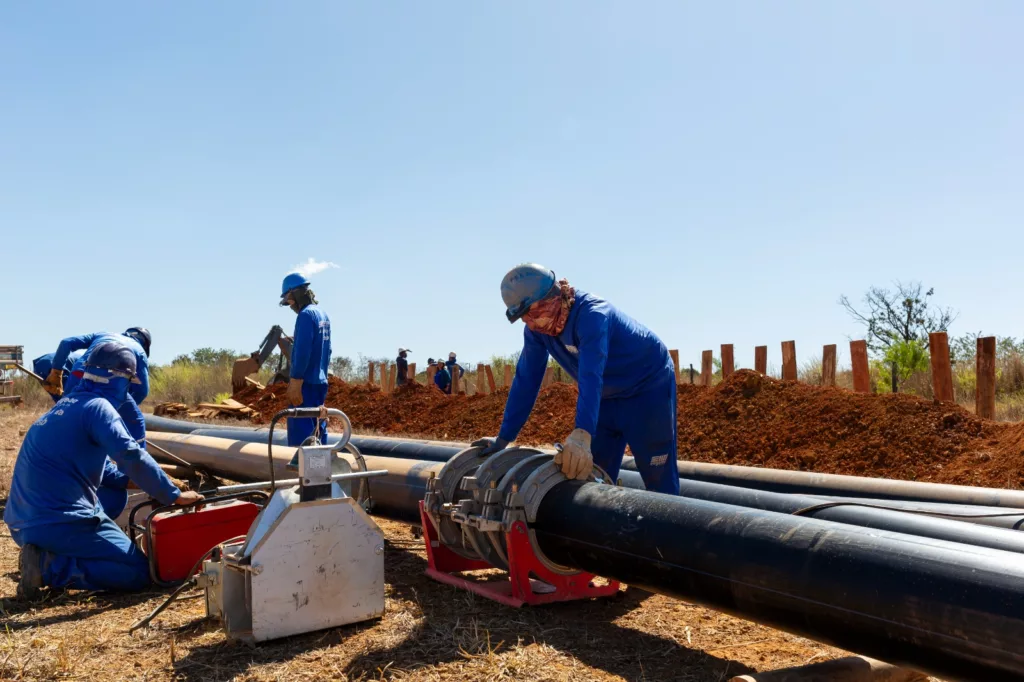 Obra do Novo Projeto de Abastecimento de Água em Brazlândia Recebe Investimento de R$ 9,7 Milhões