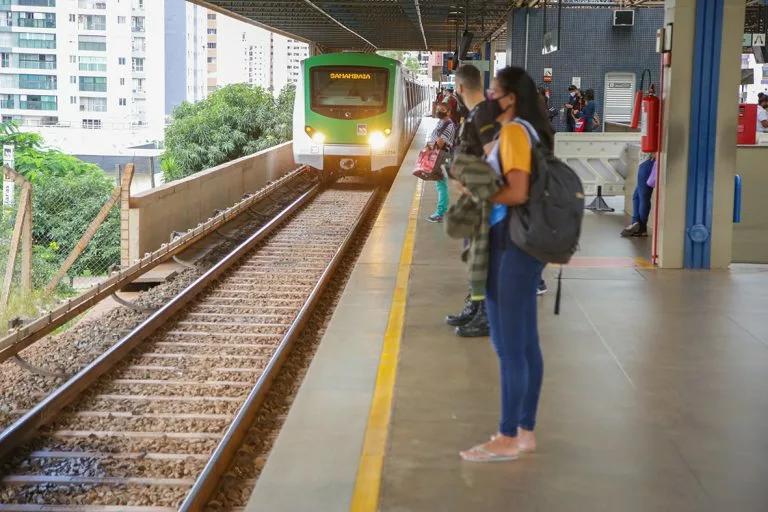 Foto do Metrô de Brasília