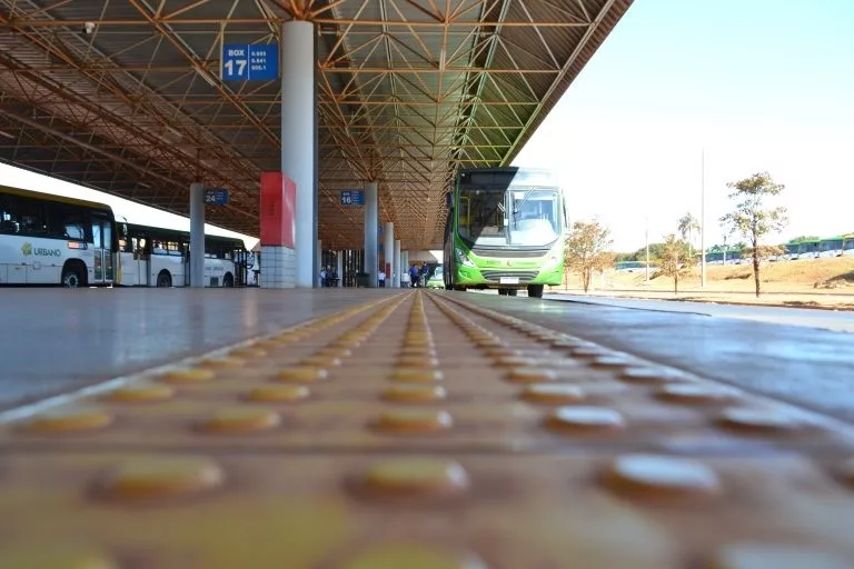 Obras no terminal da asa sul