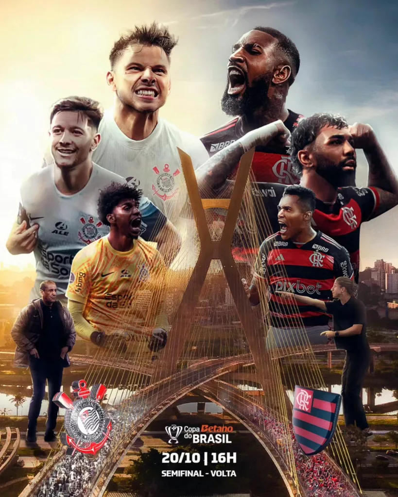 Bopa do Brasil Corinthians e Flamengo