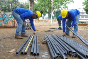 Revitalização de parquinhos no Guará