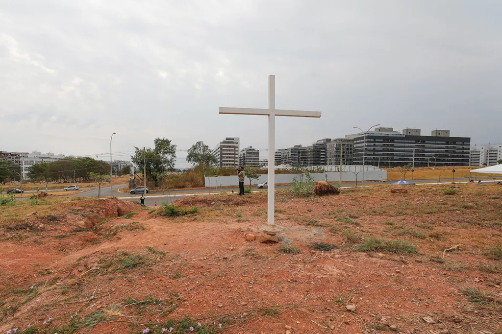 Terreno destinado para construção de igreja no Noroeste