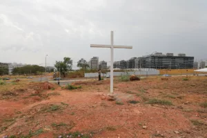 Terreno destinado para construção de igreja no Noroeste