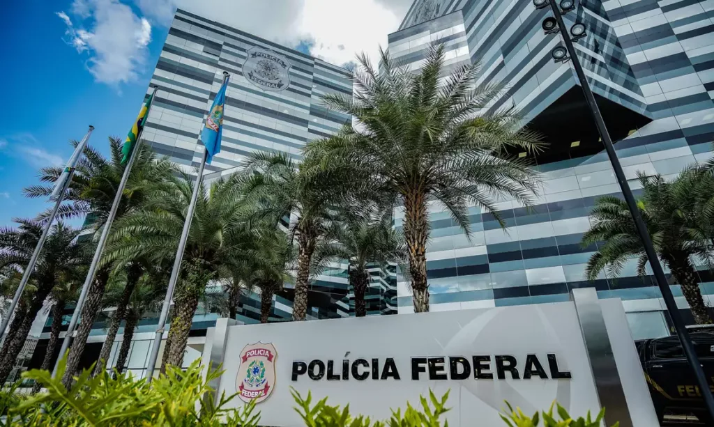 Fachada da Sede da polícia federal em Brasília