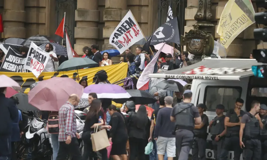 Manifestação em São Paulo