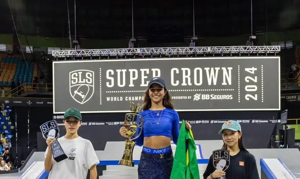 Rayssa Leal Tri Campeã de Skate