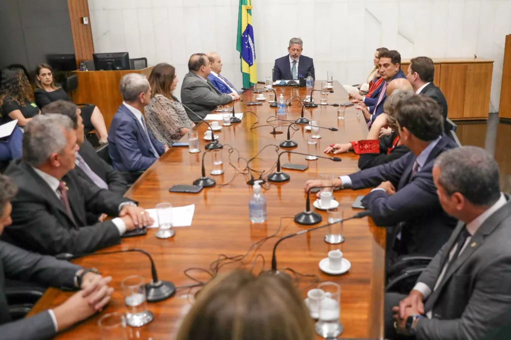 Reunião do Governador Ibanes Rocha e Arthur Lira