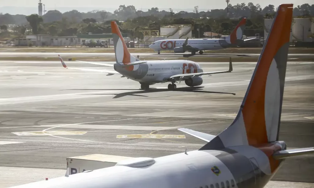 Aviões no Aeroporto