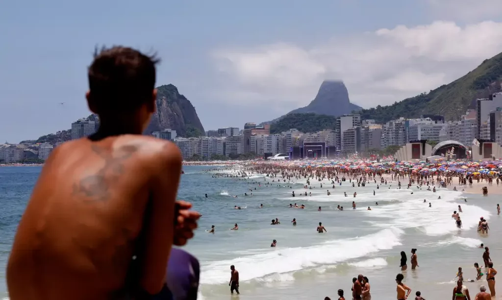 Praia no Litoral Brasileiro