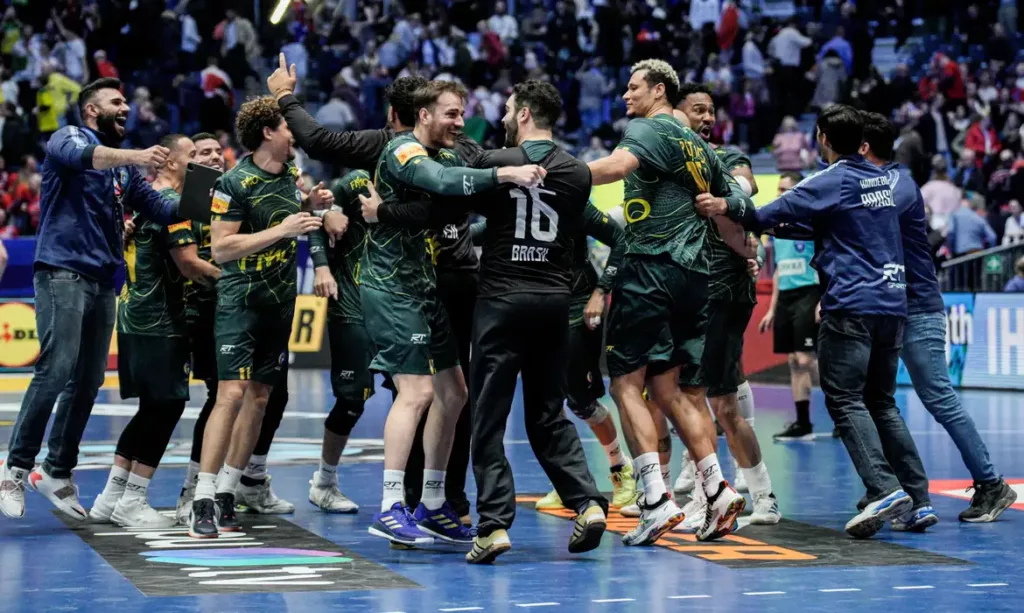 Time masculino de handebol brasileiro