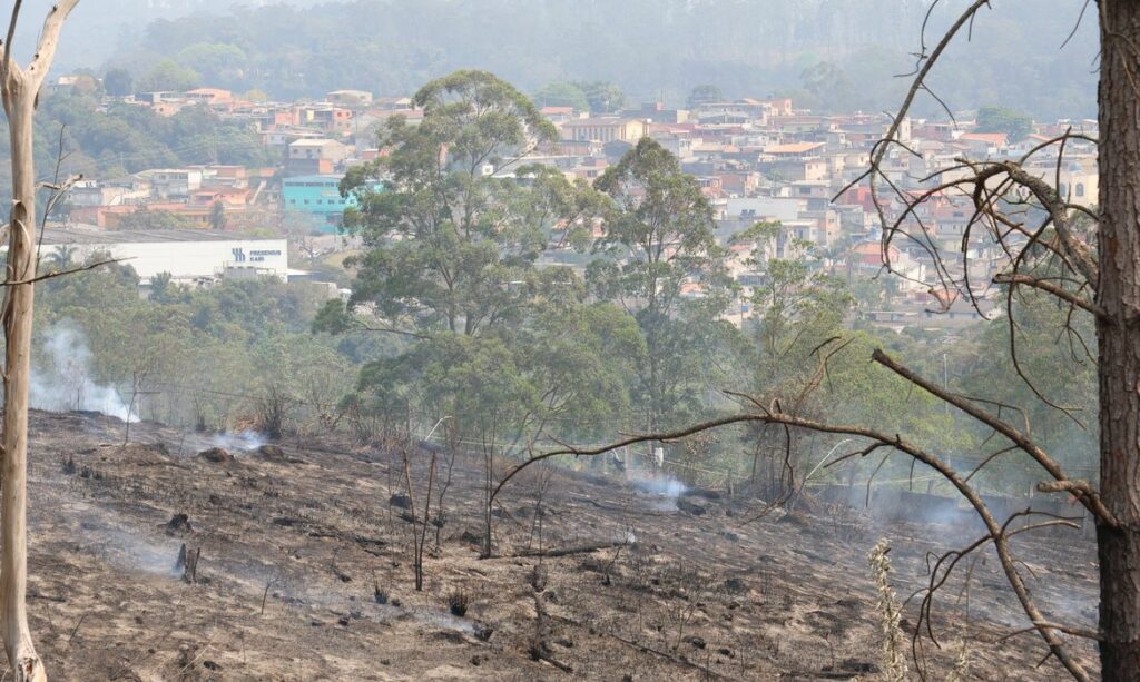 São Paulo estiagem incêndios