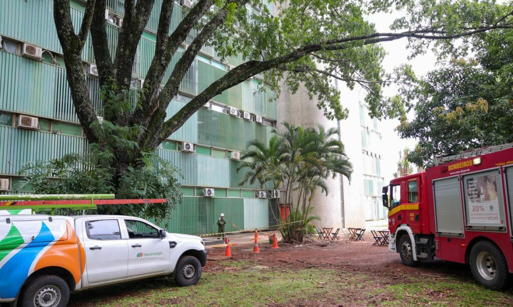 Morte técnico explosão Esplanada