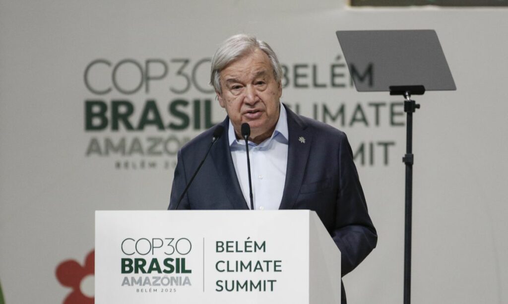 Guterres implementação climática