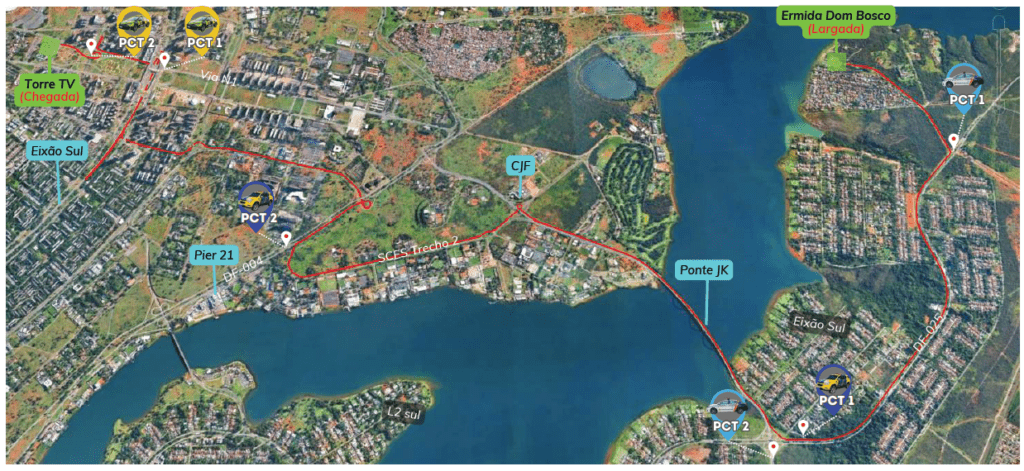 Trânsito DF domingo 14