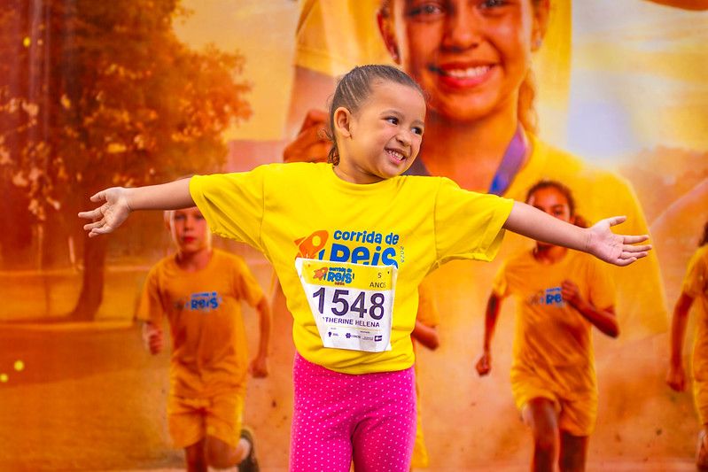 Corrida de Reis Mirim 2026: 3 mil crianças transformam Parque da Cidade em festa do esporte