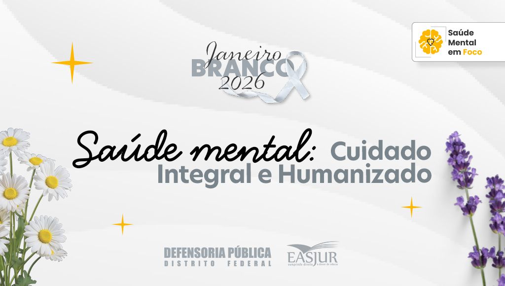DPDF lança curso online gratuito de 20h sobre saúde mental e direitos humanos