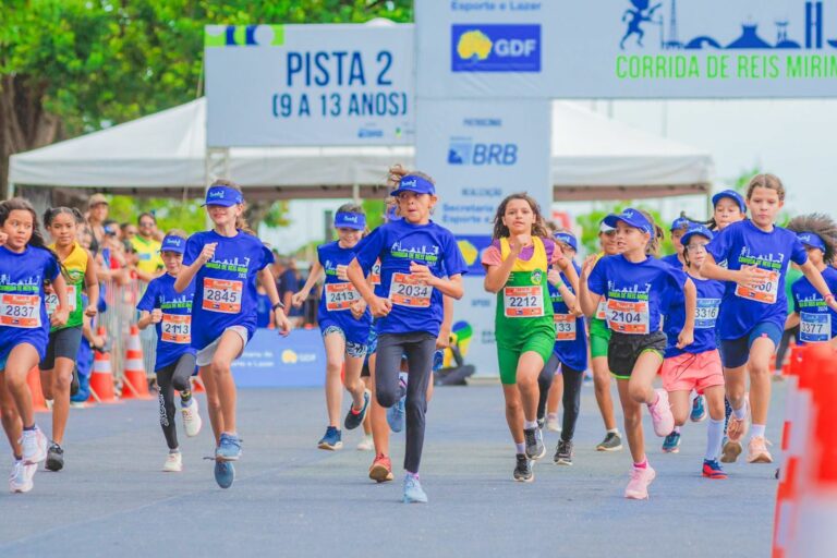 Entrega dos Kits da Corrida de Reis Mirim Une Esporte e Solidariedade no Parque da Cidade