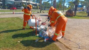 Festa da Virada no DF registra queda de 34% na geração de lixo