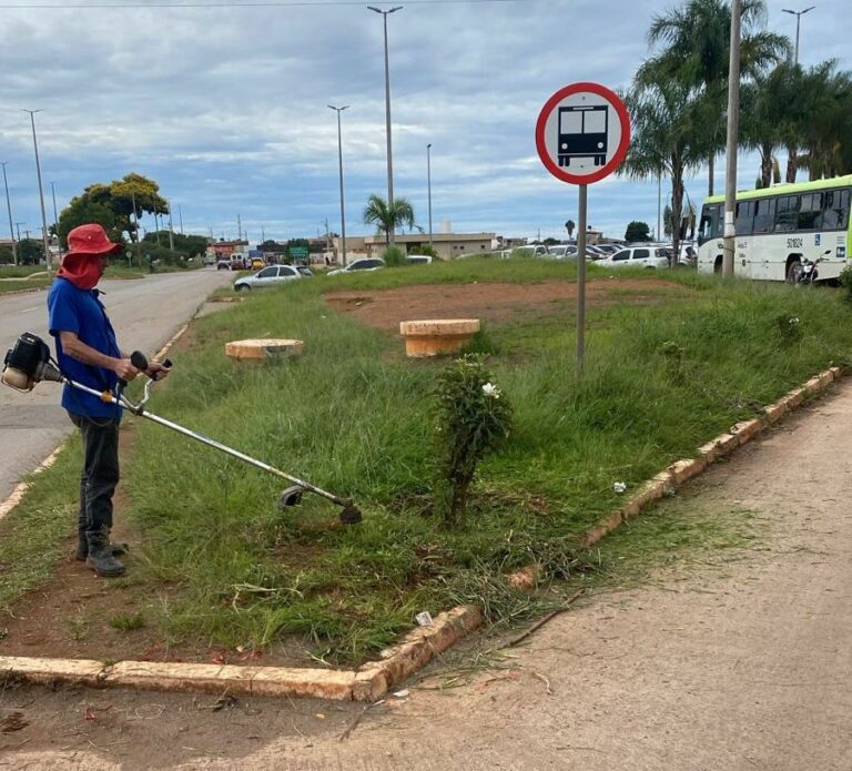 Força-Tarefa de Limpeza e Roçagem é Intensificada em Ceilândia Contra Pragas