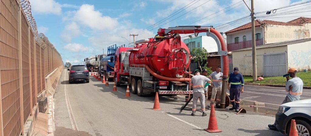 Ceilândia intensifica limpeza diária e obras estruturais contra alagamentos