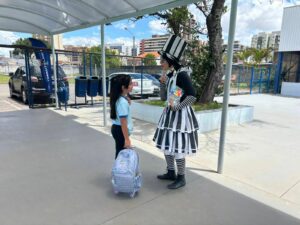 DER-DF encerra campanha Volta às Aulas e conscientiza mais de 800 alunos no DF