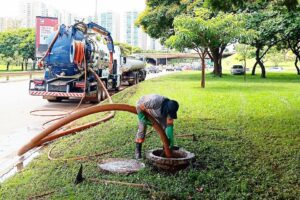 Novacap e GDF Presente agem rápido na limpeza de galerias pluviais em Taguatinga