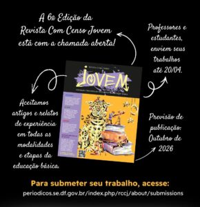 Revista Com Censo Jovem abre submissões para artigos da 6ª edição