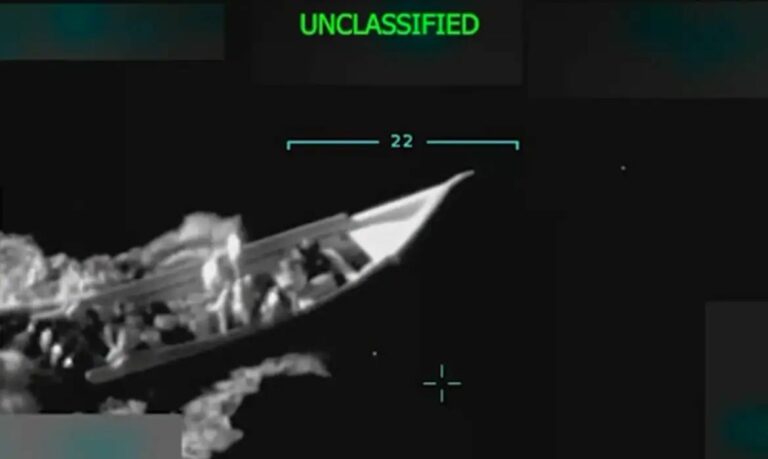 EUA atacam barco no Pacífico e matam seis suspeitos de narcotráfico