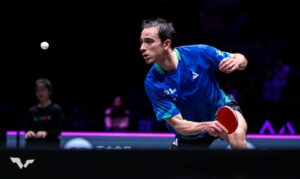 Hugo Calderano cai nas quartas do WTT Champions na China