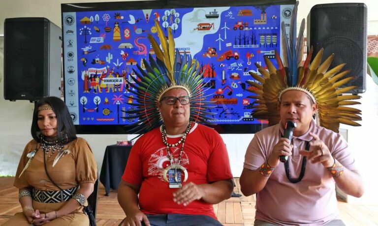 Acampamento Terra Livre 2026: Líderes cobram demarcações de terras a Lula