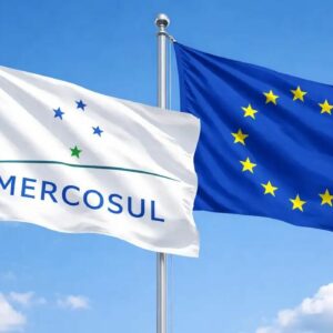 Acordo Mercosul-UE entra em vigor e zera tarifas de 80% das exportações
