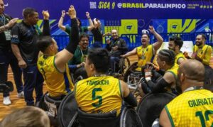 Brasil conquista título internacional de rúgbi em cadeira de rodas