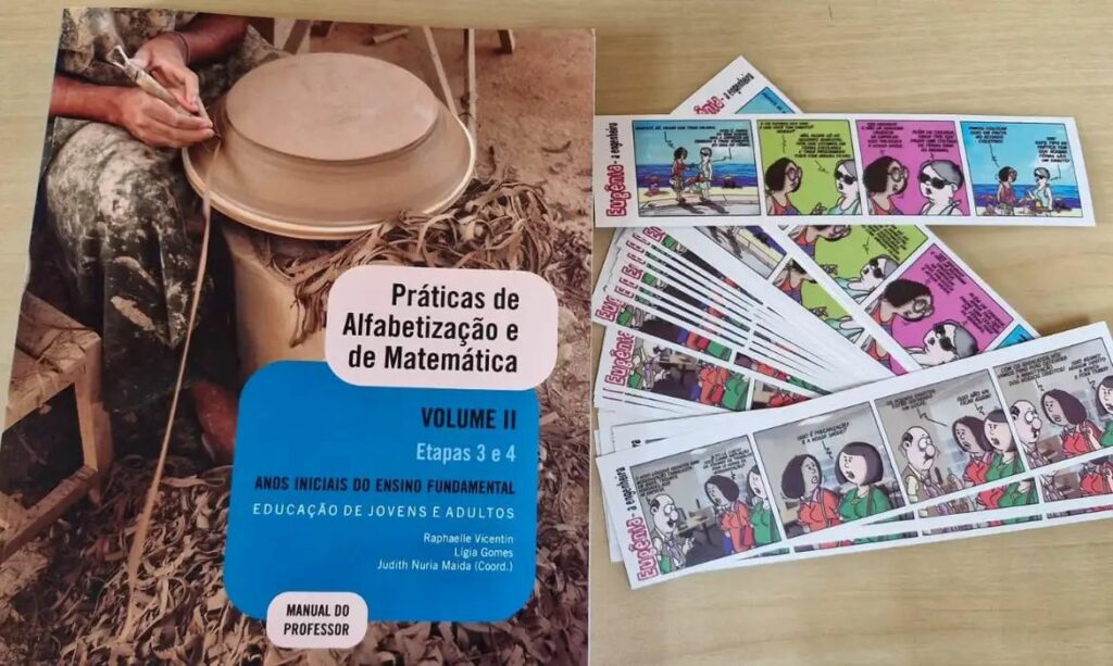 Quadrinhos conscientizam alunos da EJA sobre assédio e gênero