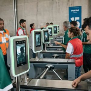 Reconhecimento facial aumenta segurança e presença de famílias nos estádios