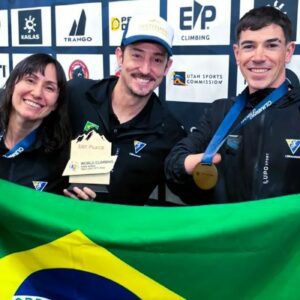 Brasileira Marina Dias conquista o tricampeonato na Copa do Mundo de Paraescalada